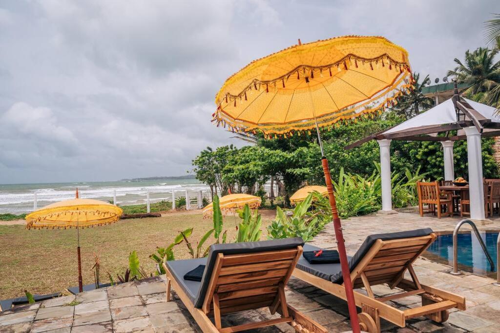 Santi Beach House With Pool & Beach Weligama Dış mekan fotoğraf