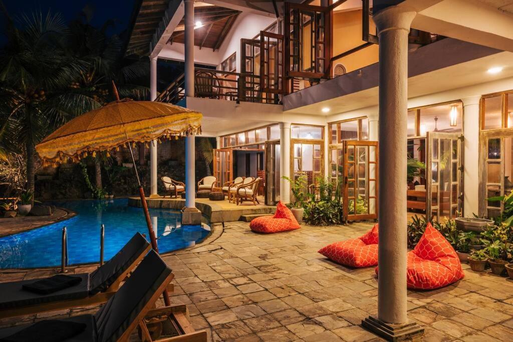 Santi Beach House With Pool & Beach Weligama Dış mekan fotoğraf