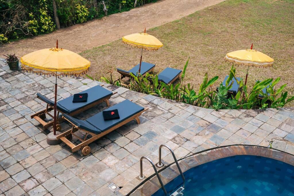 Santi Beach House With Pool & Beach Weligama Dış mekan fotoğraf